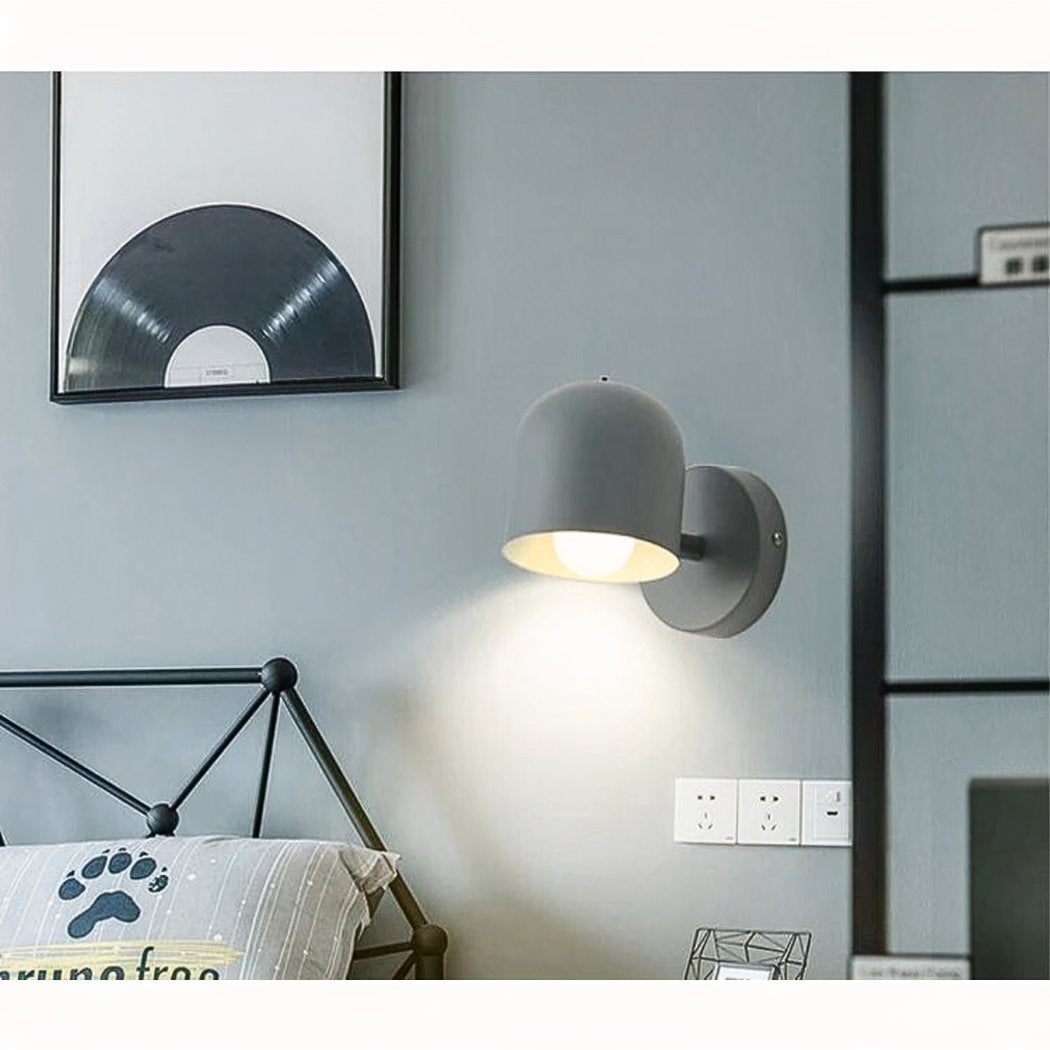 NordicGlow Scandinavian Wall Lamp – Colorful Accent with Ambient Light