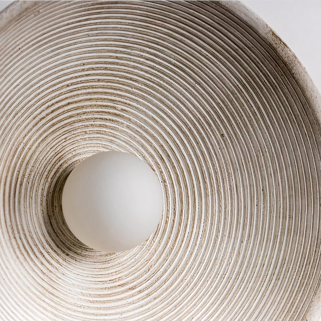 Scandi Retro Round Wall Lamp – Cozy Light for Every Room