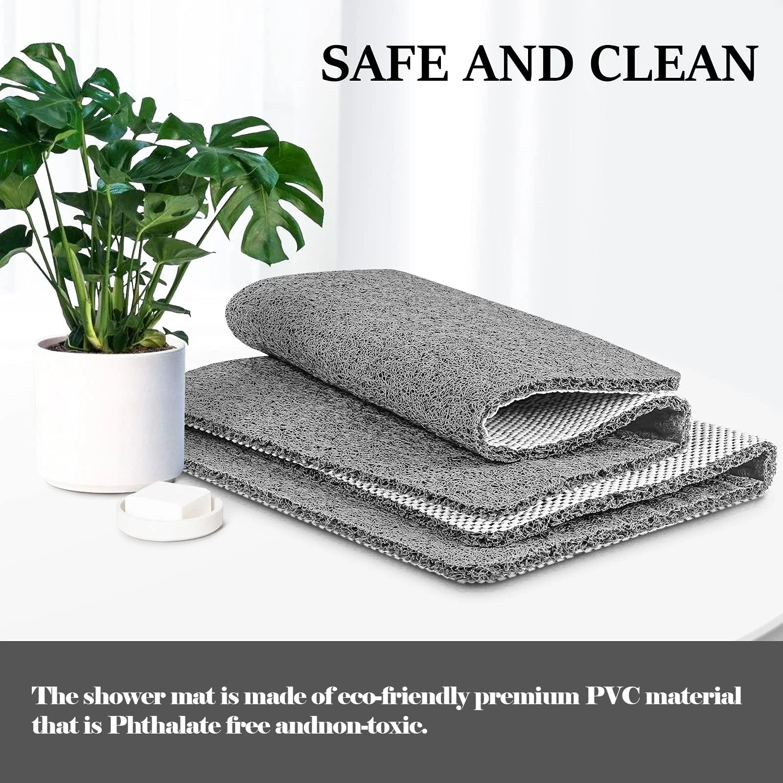 AquaSafe - Non-Slip Shower Mat