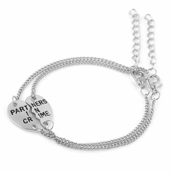 Partners in Crime Bracelet - For Unbreakable Friendship and Adventure
