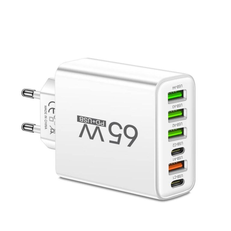 ChargePro Multi-USB Fast Charger – Safe Power Solution for Home and Travel