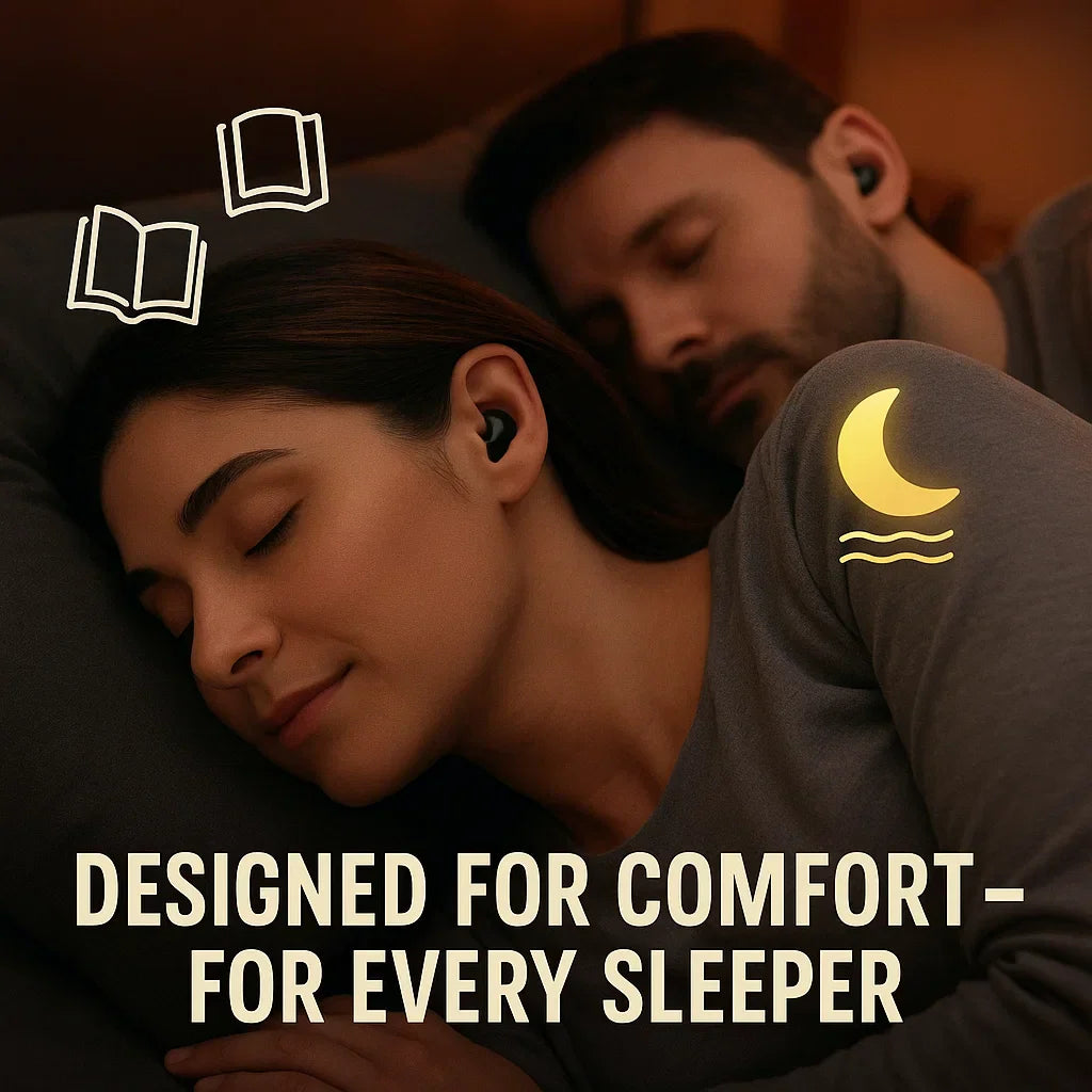 DreamBeats Sleep Earplugs – Invisible Comfort with Noise Cancelling