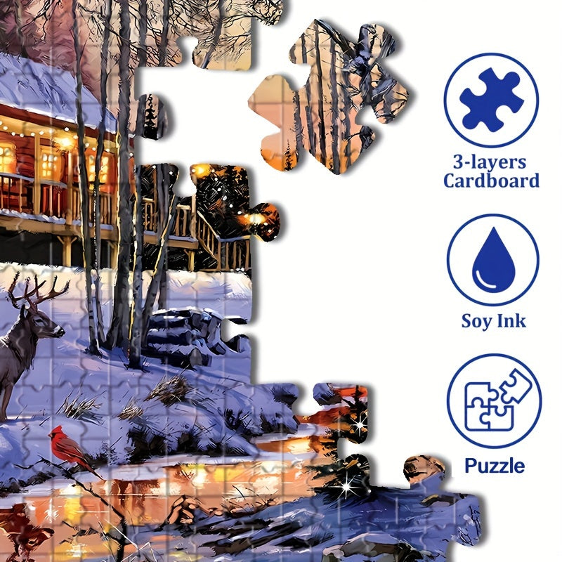 Winter Puzzle Fun – For Cozy Evenings