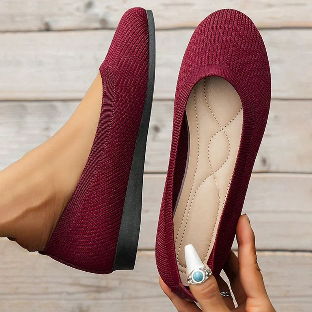 Sofie Comfort Ballerinas – Everyday Flexible and Breathable Footwear