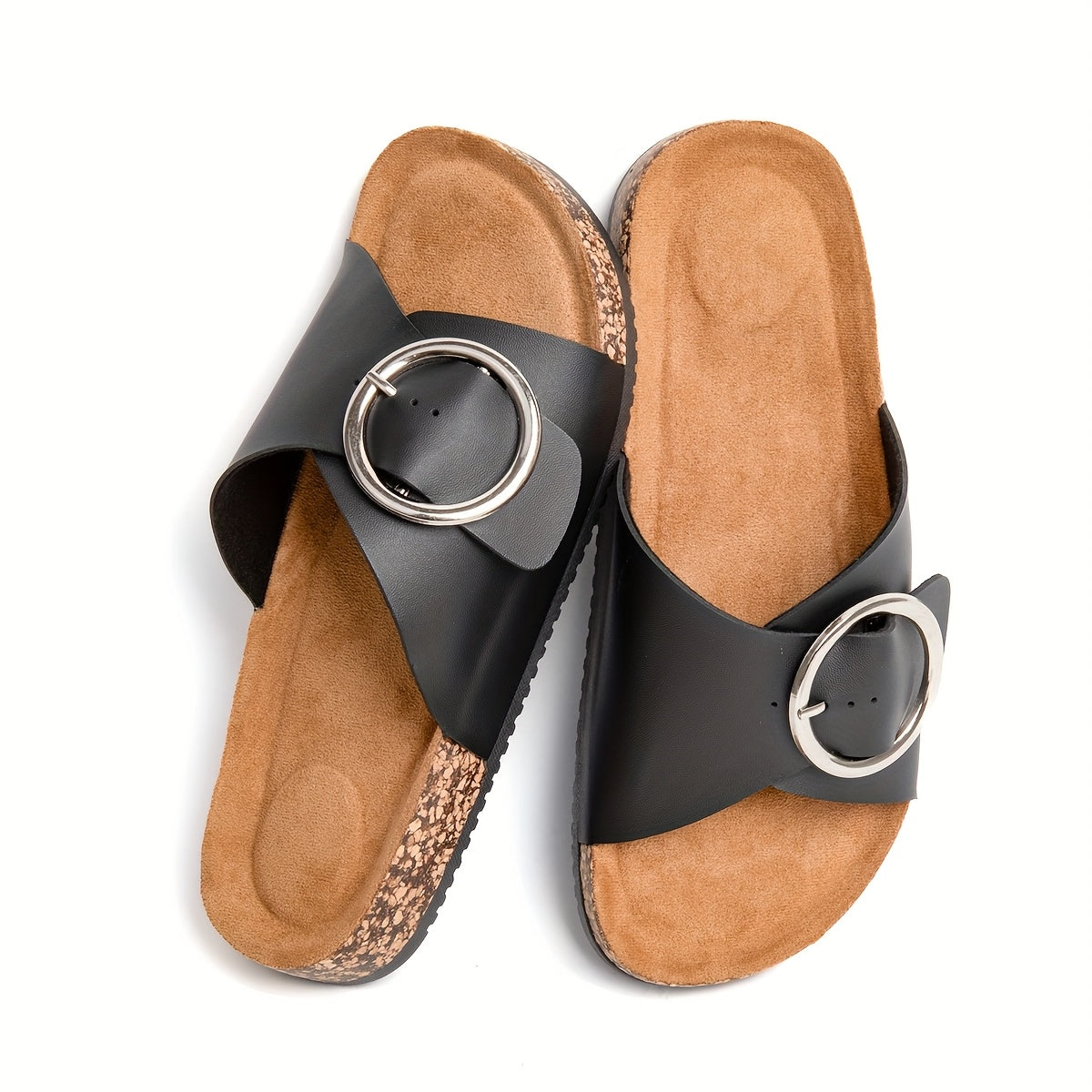 Modern Women's Sandals with Metal Buckle – Comfortable and Stylish for Every Season