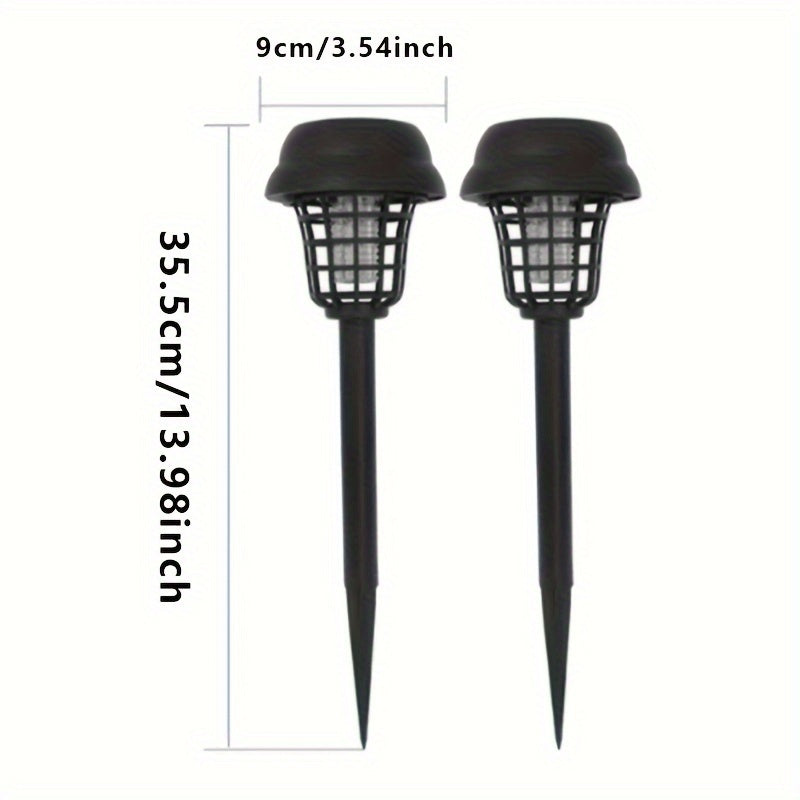 Solar Outdoor Insect Killer Lamp – Mosquito & Fly Trap Duo