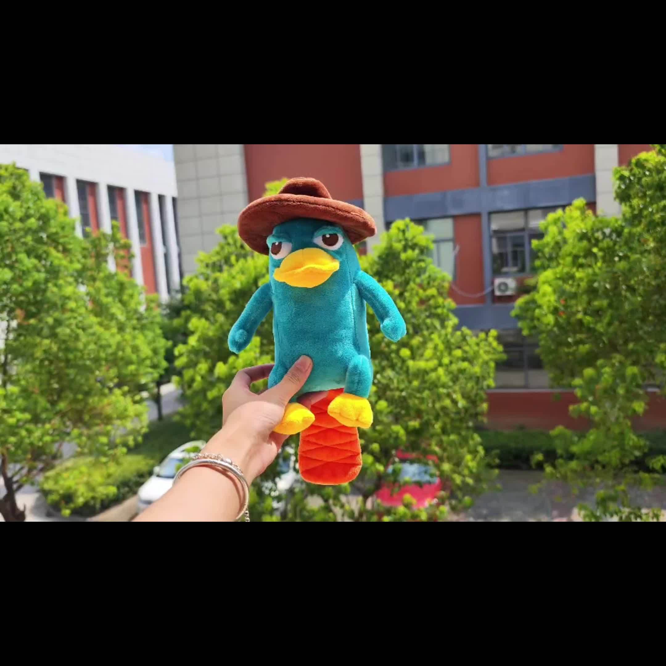 Plush Perry the Platypus – Cheerful and Cute Gift for Any Occasion