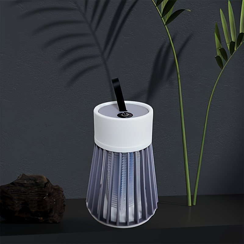 USB Rechargeable Insect Zapper – Quiet and Convenient for Indoor Use and Desktops