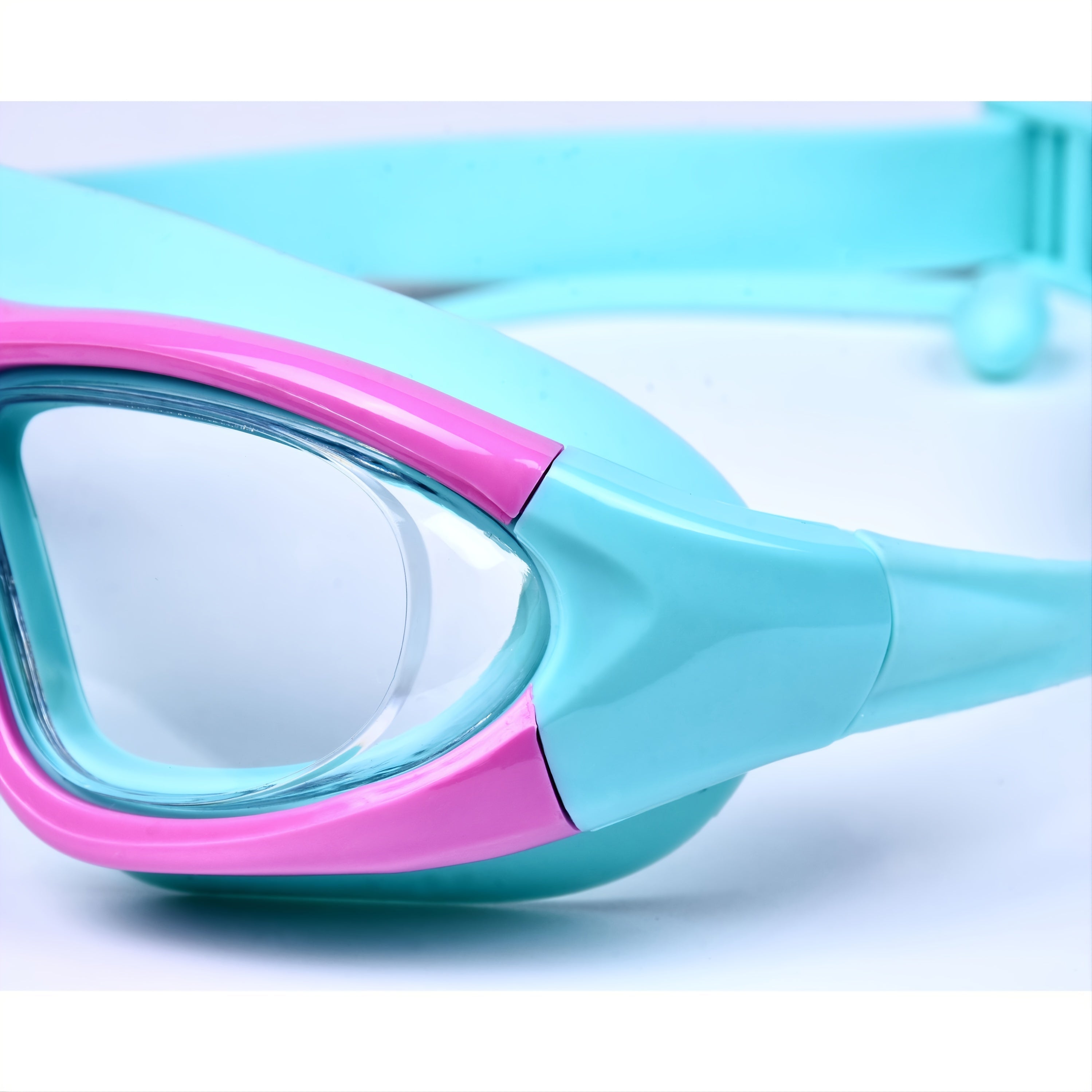 Kids Swim Goggles with Large Frame – Comfortable & Anti-Fog for Swimming Fun