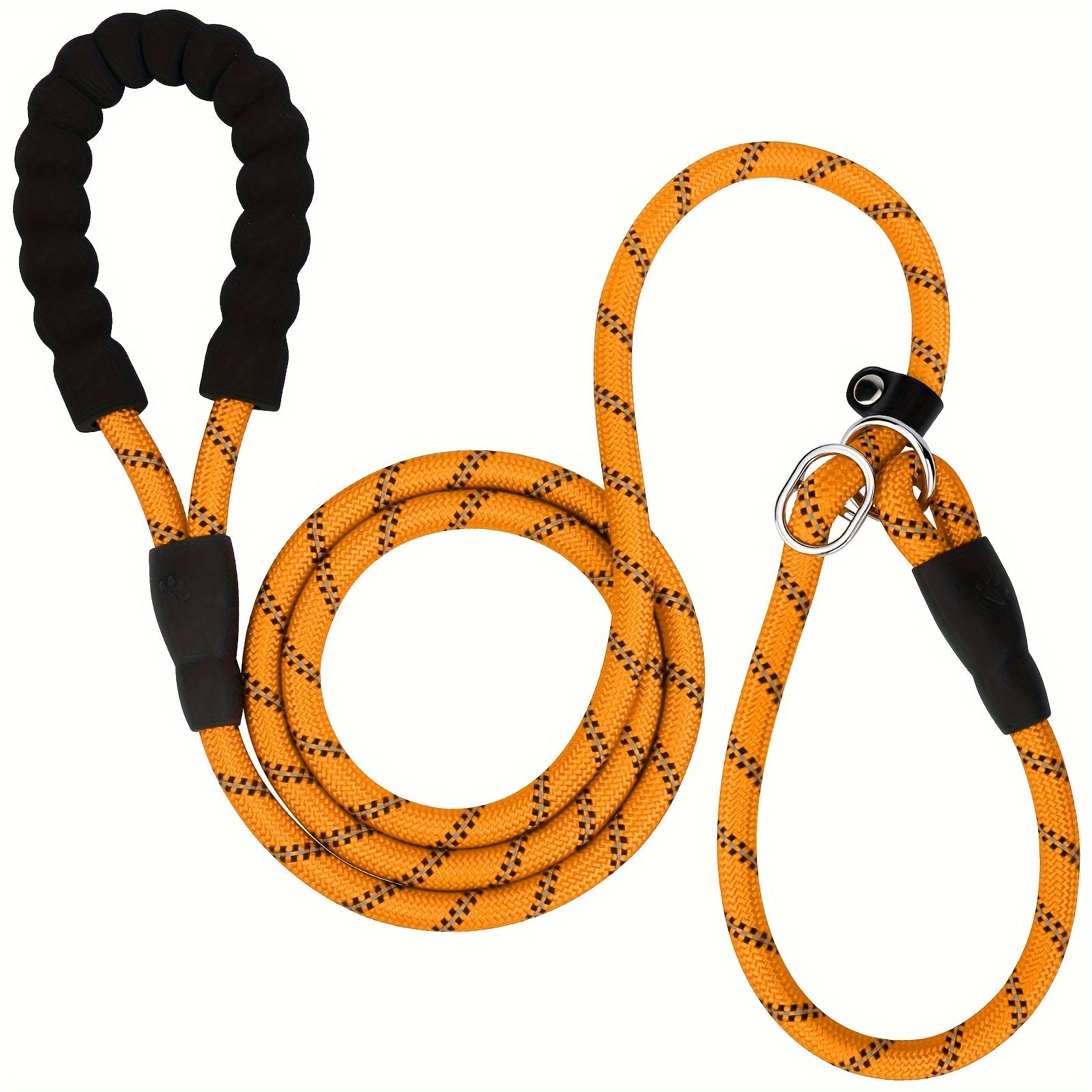Reflective Dog Leash with Padded Handle – Adjustable and Durable for All Dogs