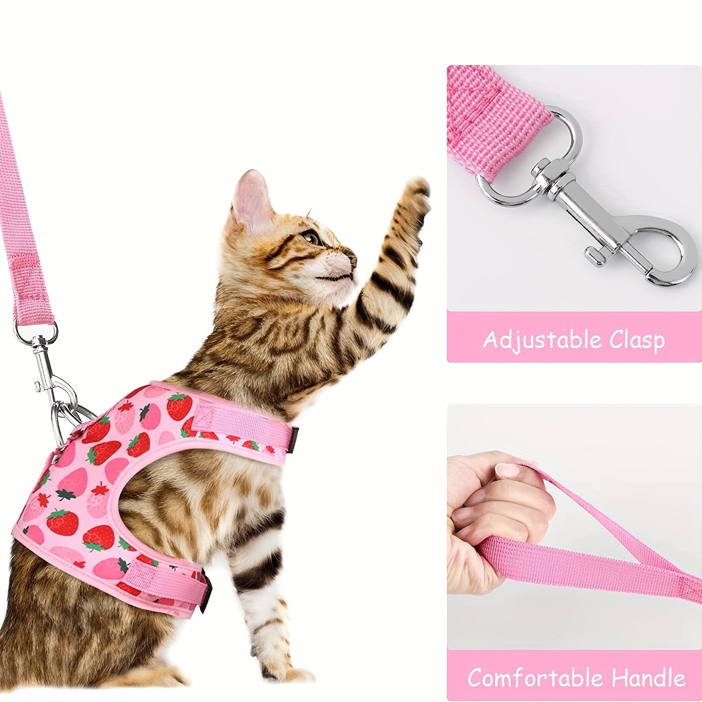KittyComfort Harness Set - For Cozy Walks and Adventures