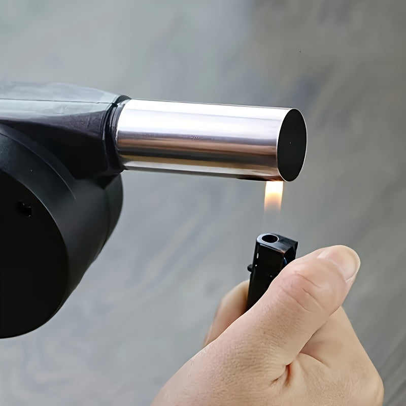 Portable Manual Blower – Perfect for BBQs, Camping, and Fire Starting