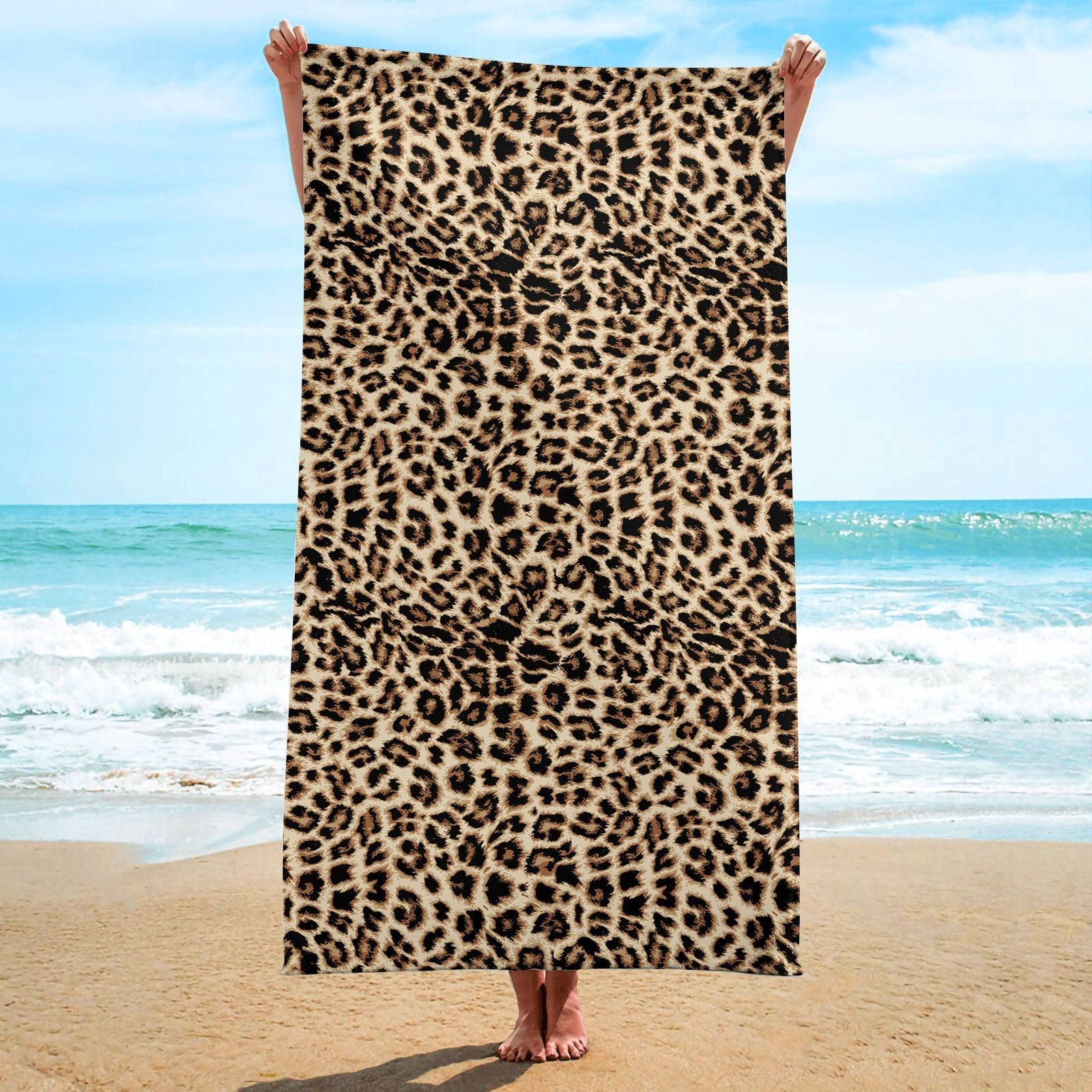 Luxe Microfiber Beach Towel - Quick-Drying and Super Soft