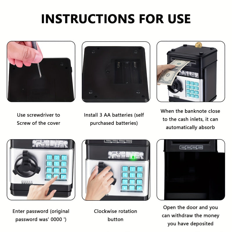 SaveSmart Savings Box – Learn to Save with Fun