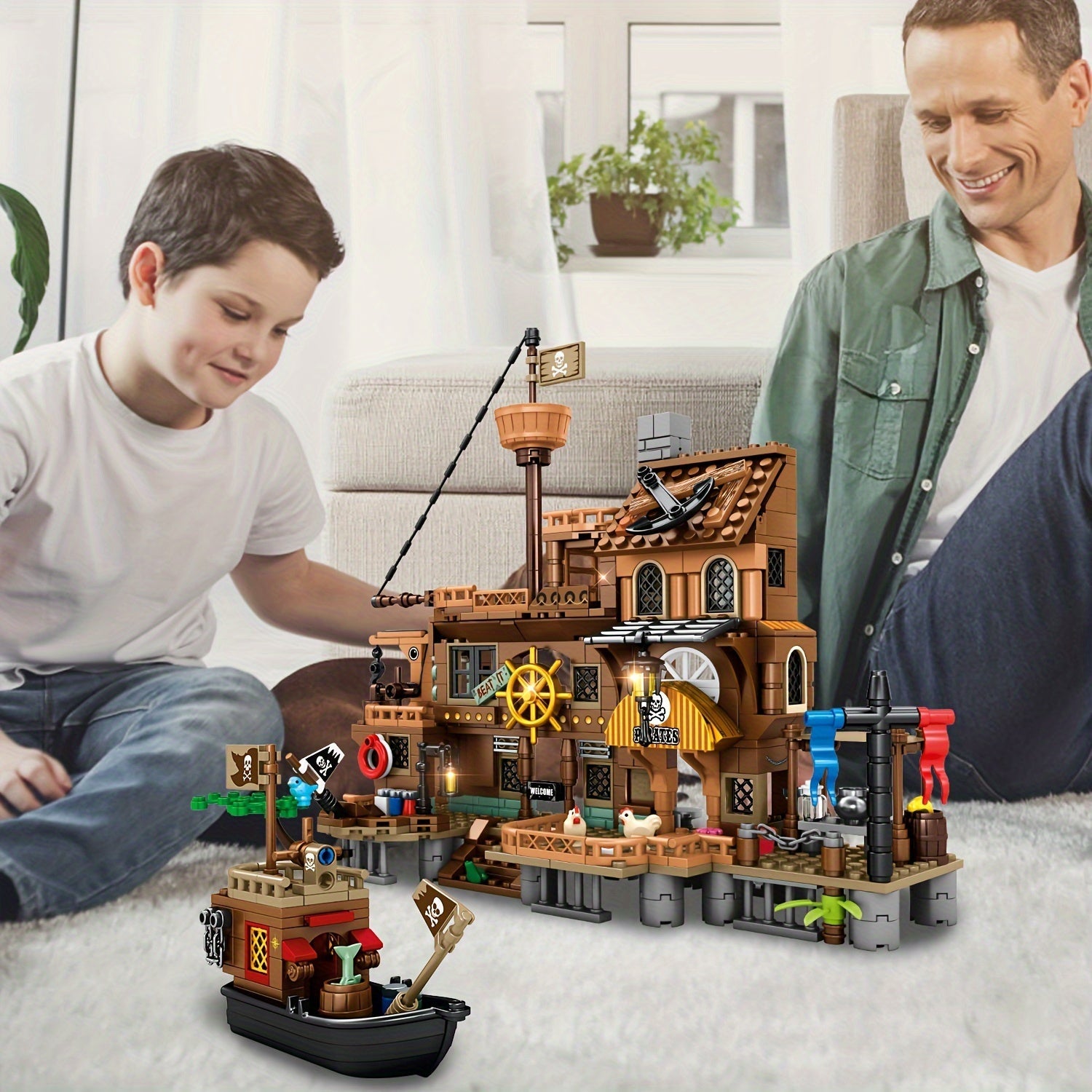 Pirate Ship Adventure – Build Your Own Pirate Story