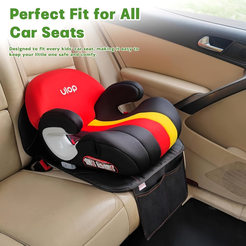 Car Seat Protector for Children – Non-Slip, Protects Seats and Provides Storage for Toys and Snacks