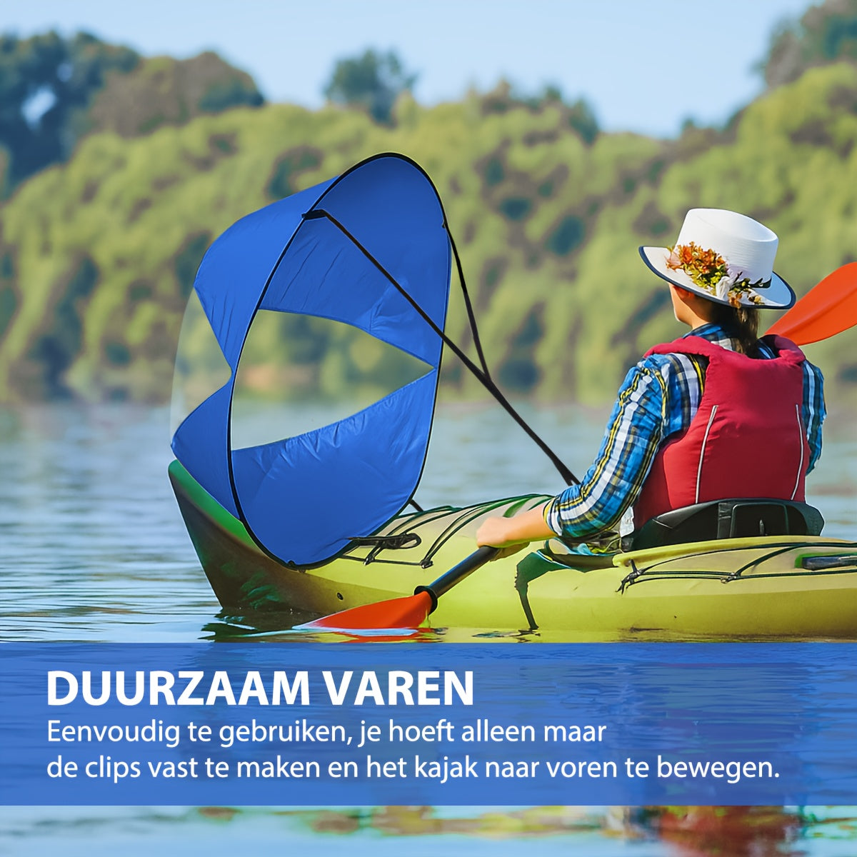 SpeedSail Folding Kayak Sail – Efficient and Easy to Use
