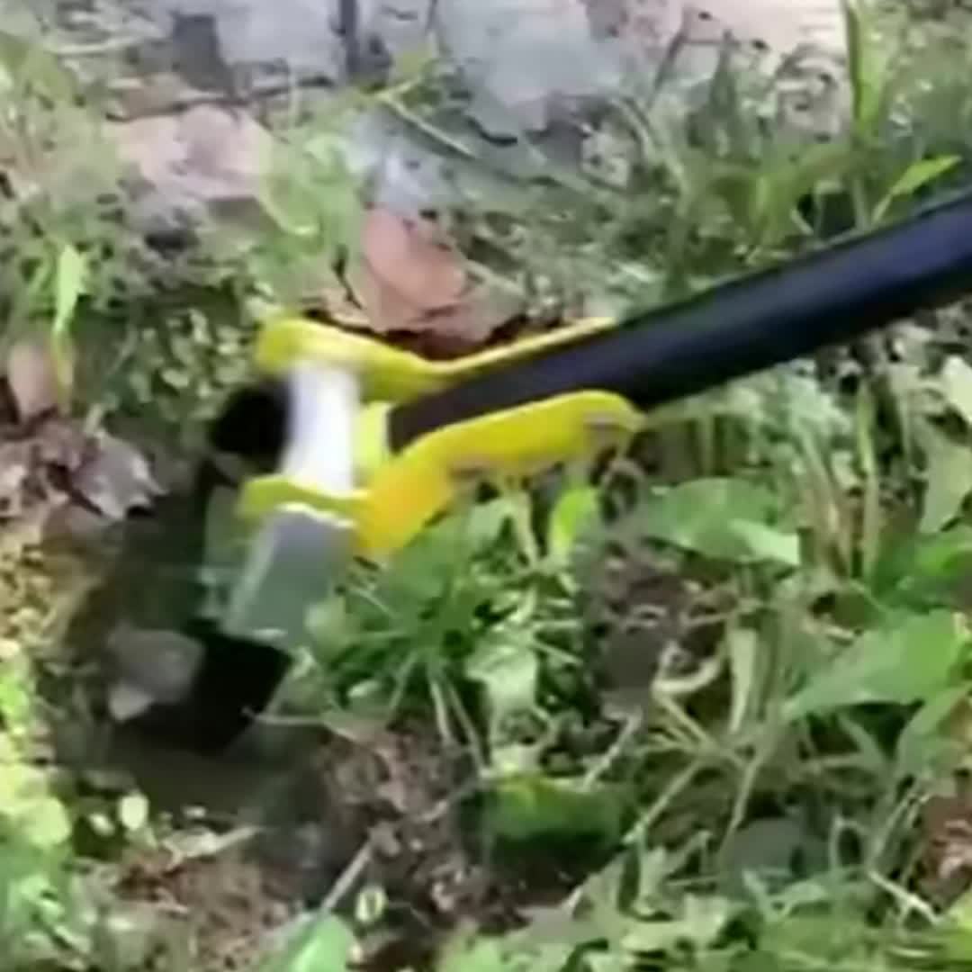 Stainless Steel Ergonomic Garden Tool with Triangular Head – For Weeding and Soil Cultivation