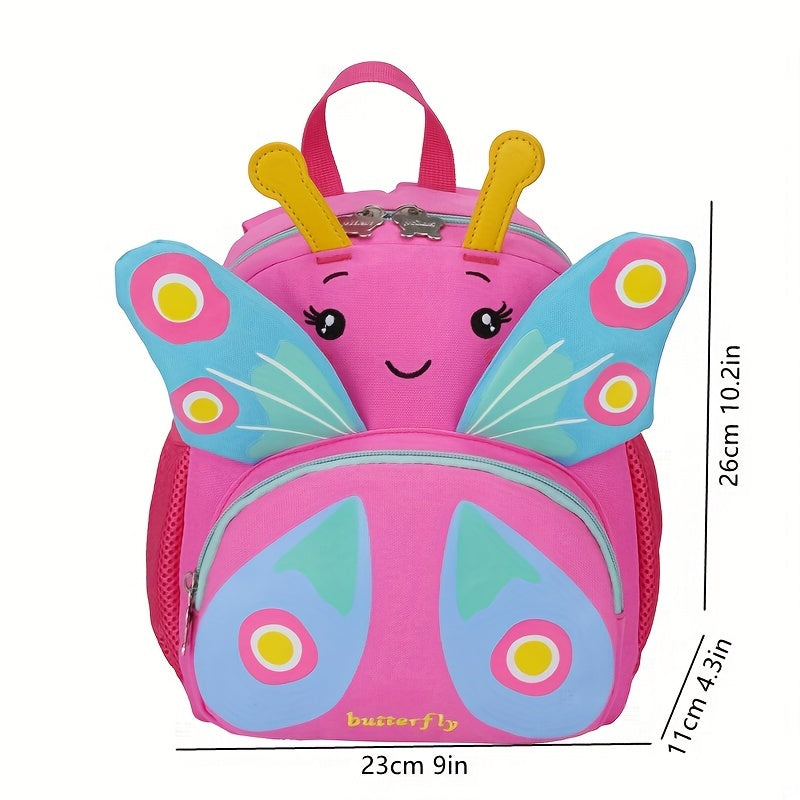 Cute Butterfly Kids’ Backpack – Lightweight and Travel Ready
