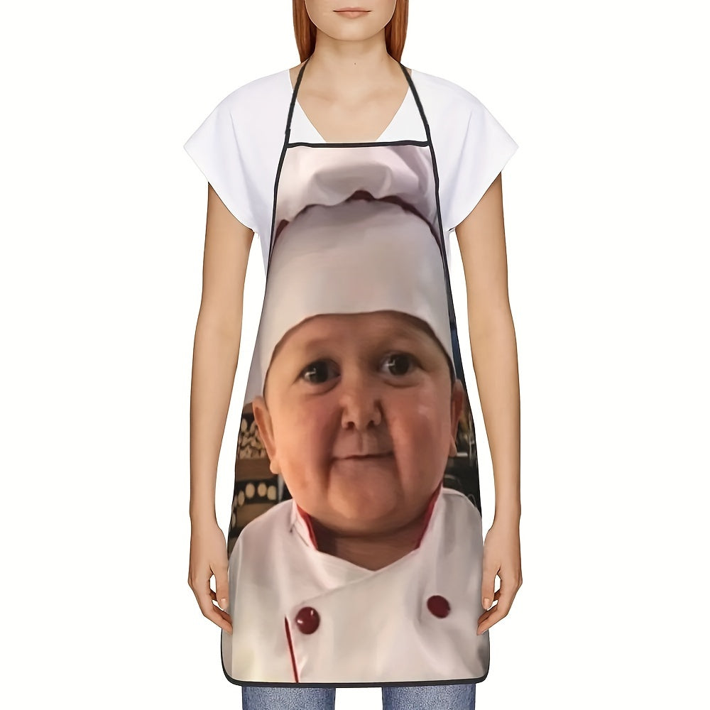 Little Chef Funny Hasbulla Apron – For Cooking, Baking, and Gardening