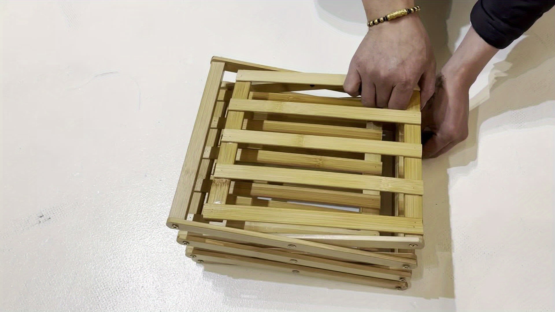 Functional Bamboo Shoe Rack – Compact and Flexible for Small Spaces