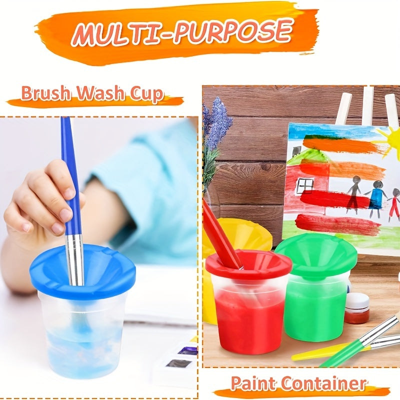 Art Painter Set with Paint Pots and Brushes – Perfect for DIY Painting
