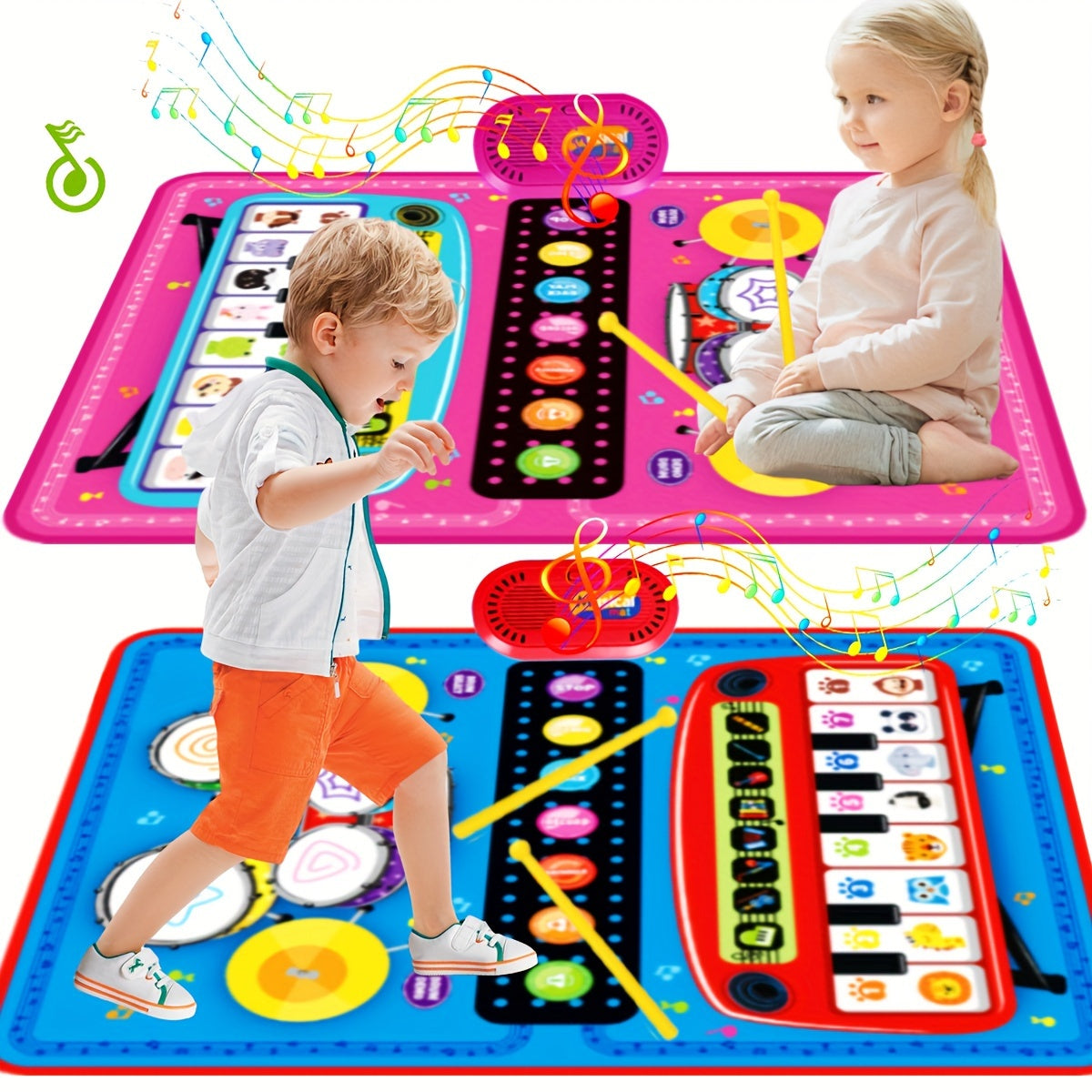 Colorful Music Play Mat - For a Creative Musical Experience