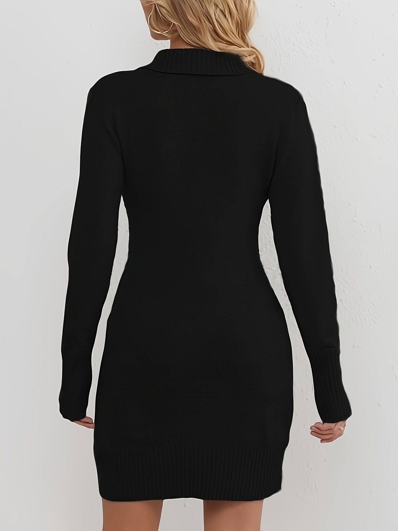 Chloe Sweater Dress - Elegant and Comfortable for Fall and Winter