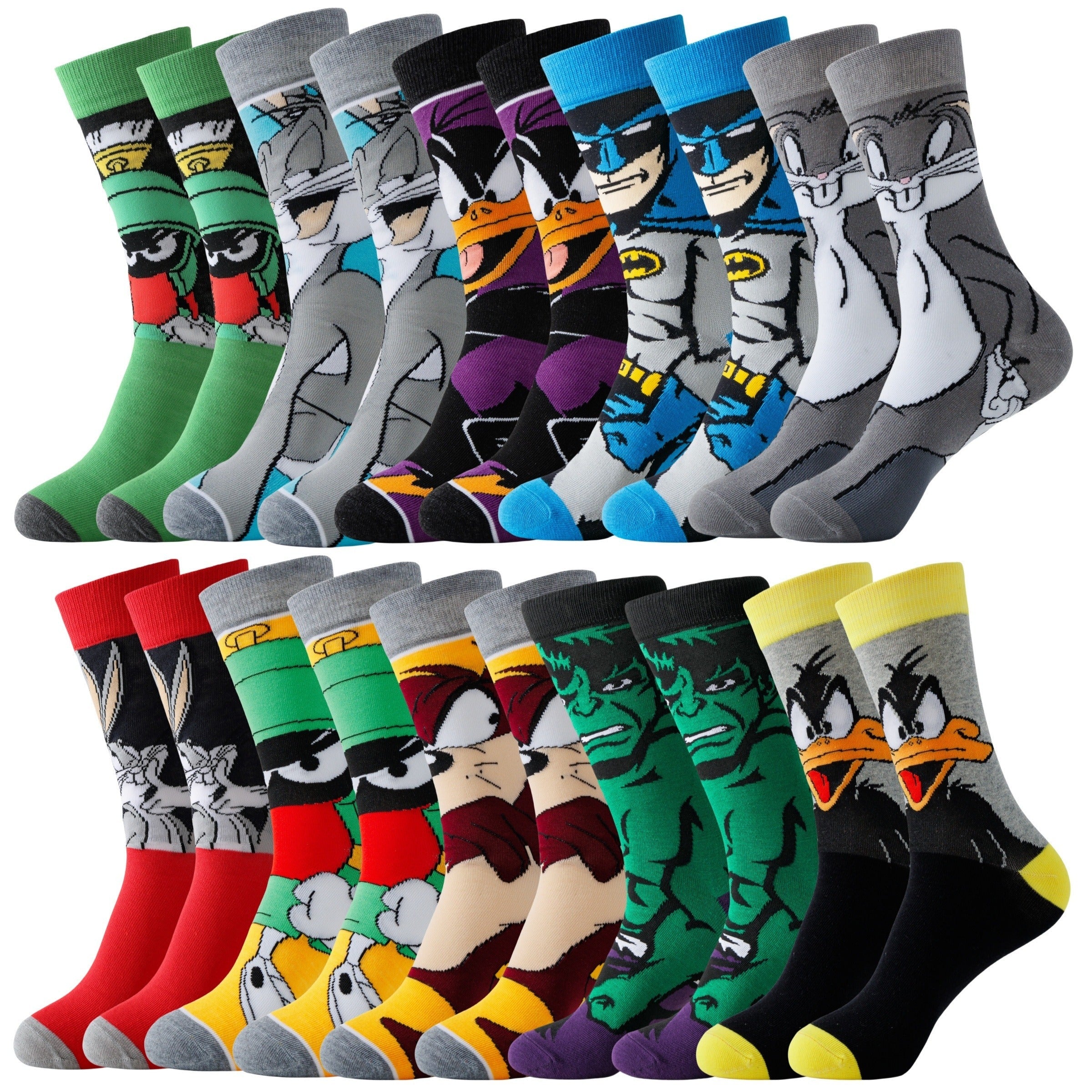 Cartoon Socks Set - Comfort and Style with Your Favorite Characters