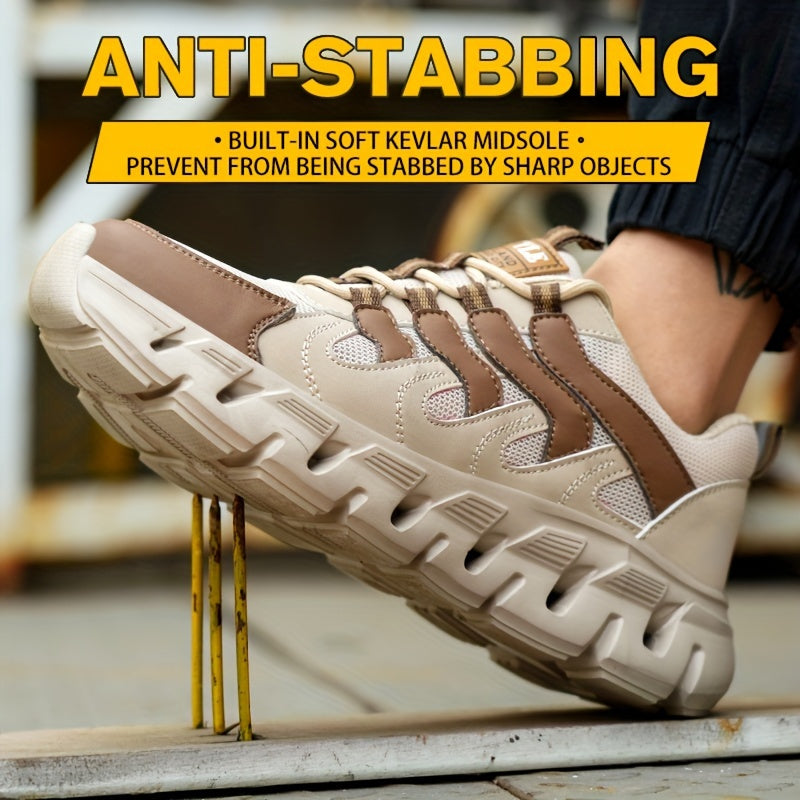 Titan Pro Safety Sneakers – Lightweight, Breathable, and Durable for Work and Leisure