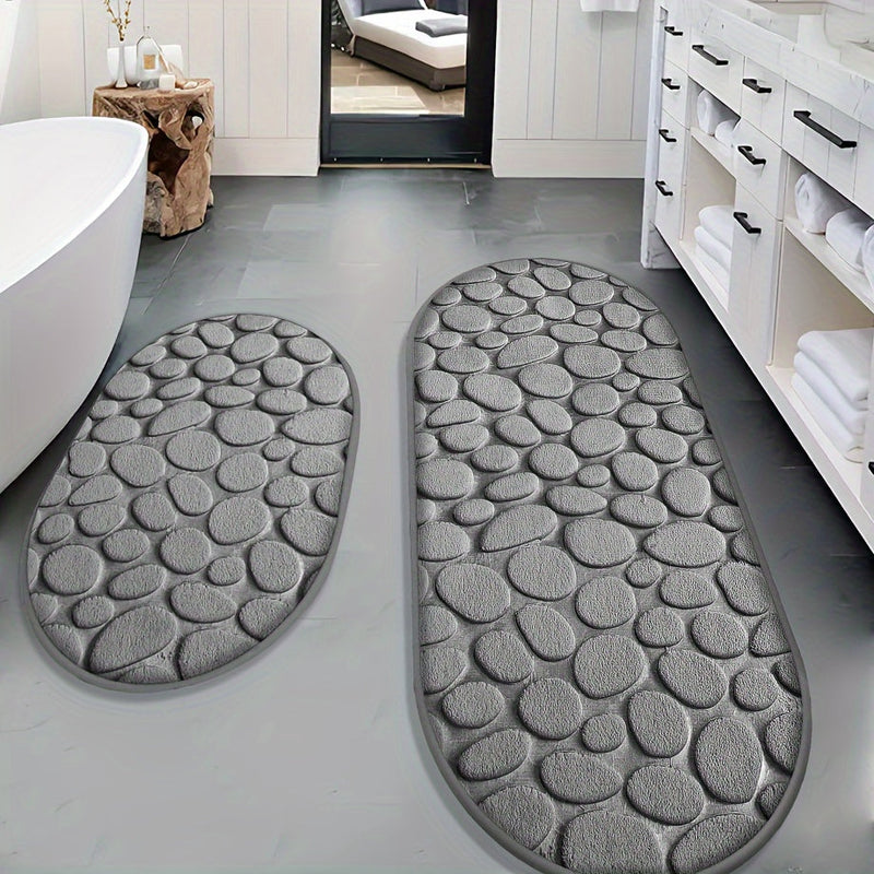 Anti-slip Bath Mat Set - For Safety and Comfort