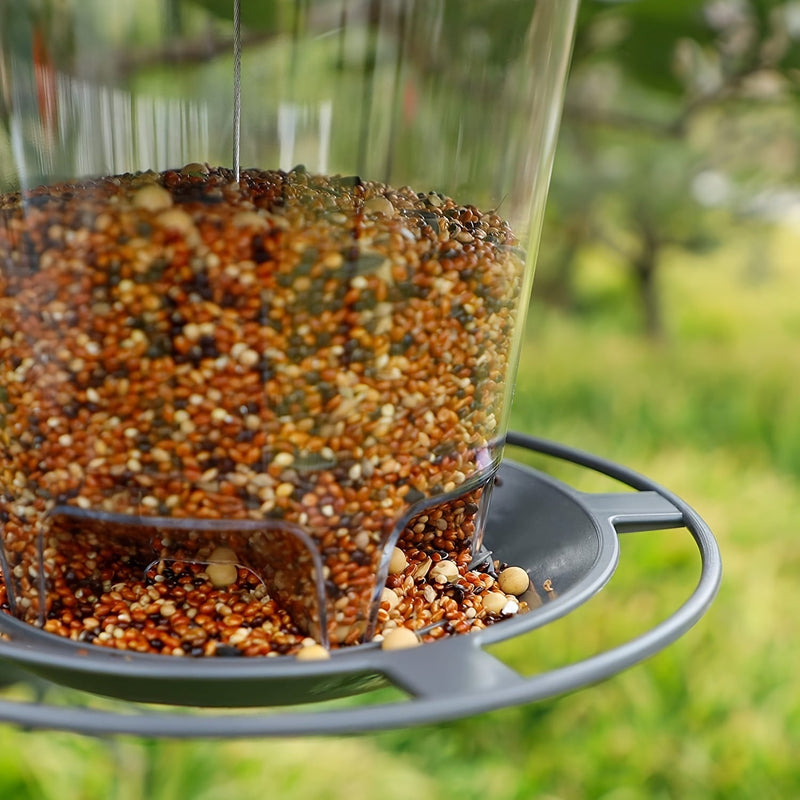 Mushroom-Shaped Bird Feeding Station – Handy and Decorative for Gardens and Outdoor Spaces