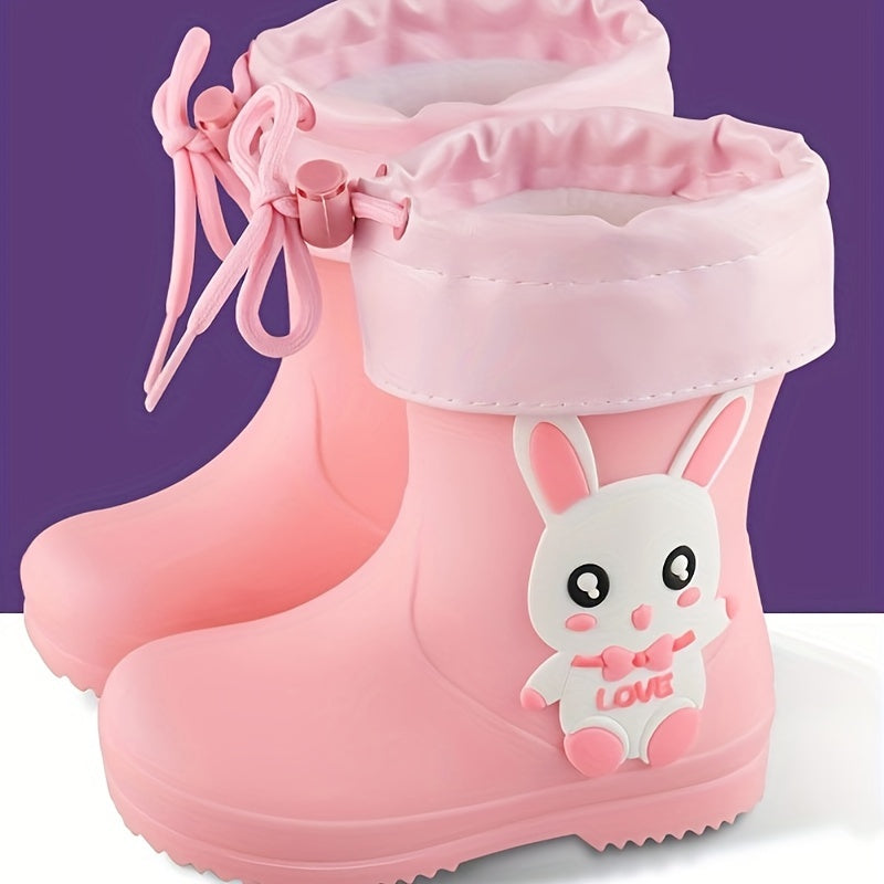 Dino & Bunny Rain Boots for Kids - Playful Waterproof Protection