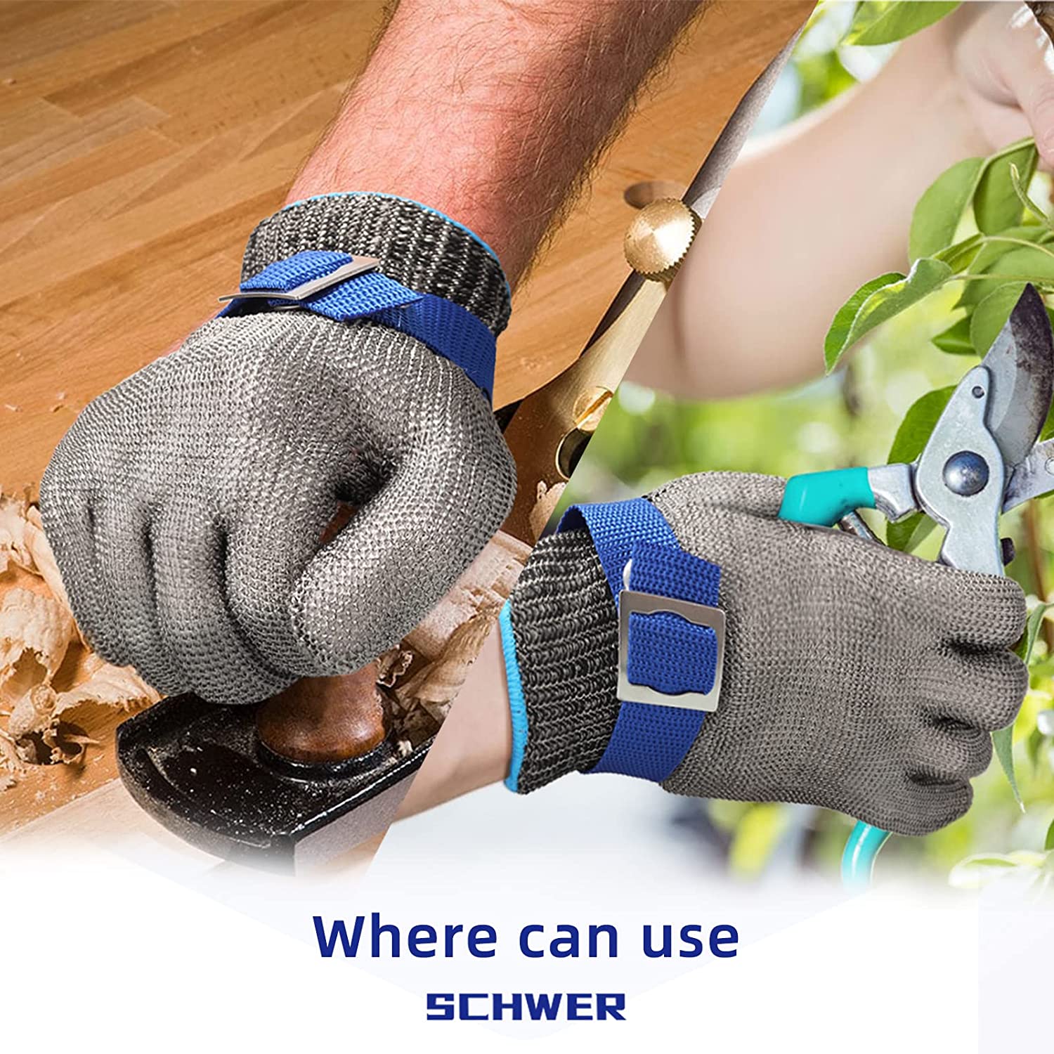 Heavy-Duty Cut-Resistant Gloves – Flexible Protection for Safe Handling