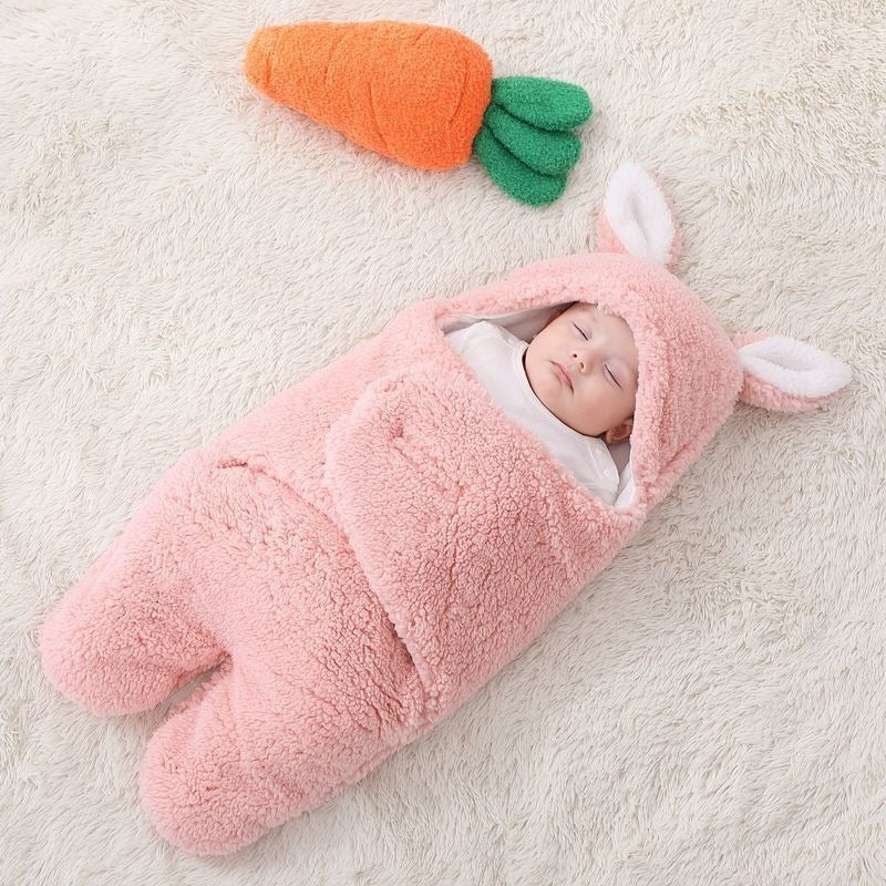 CuddleBear Baby Swaddle Blanket – Soft, Warm and Safe