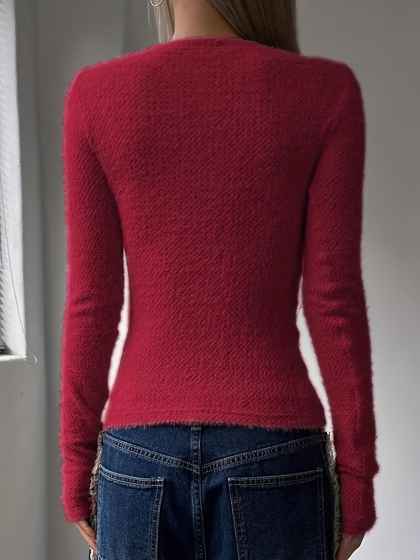 Isabelle Knitted Sweater - Comfortable and Stylish for Autumn and Winter for Women