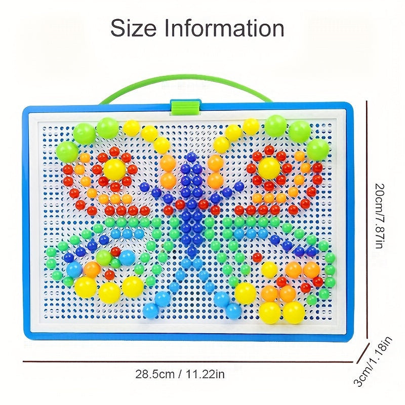 Educational Plastic Building Blocks – Stimulate Creative Thinking and Color Recognition