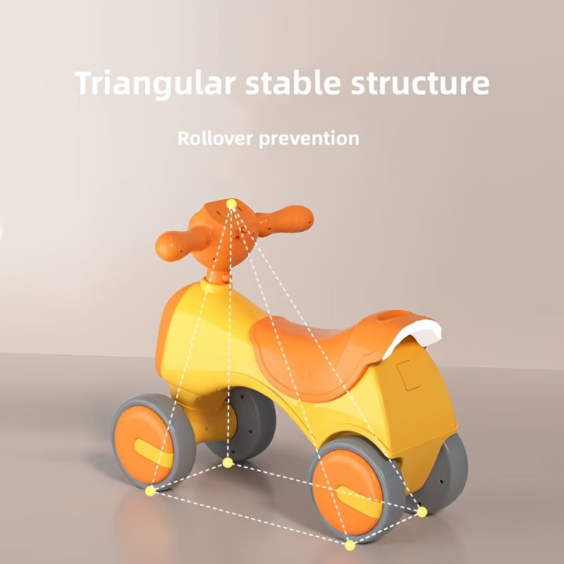 Stable Balance Bike for Children – Learning to Walk and Stand with Playful Colors and Safety