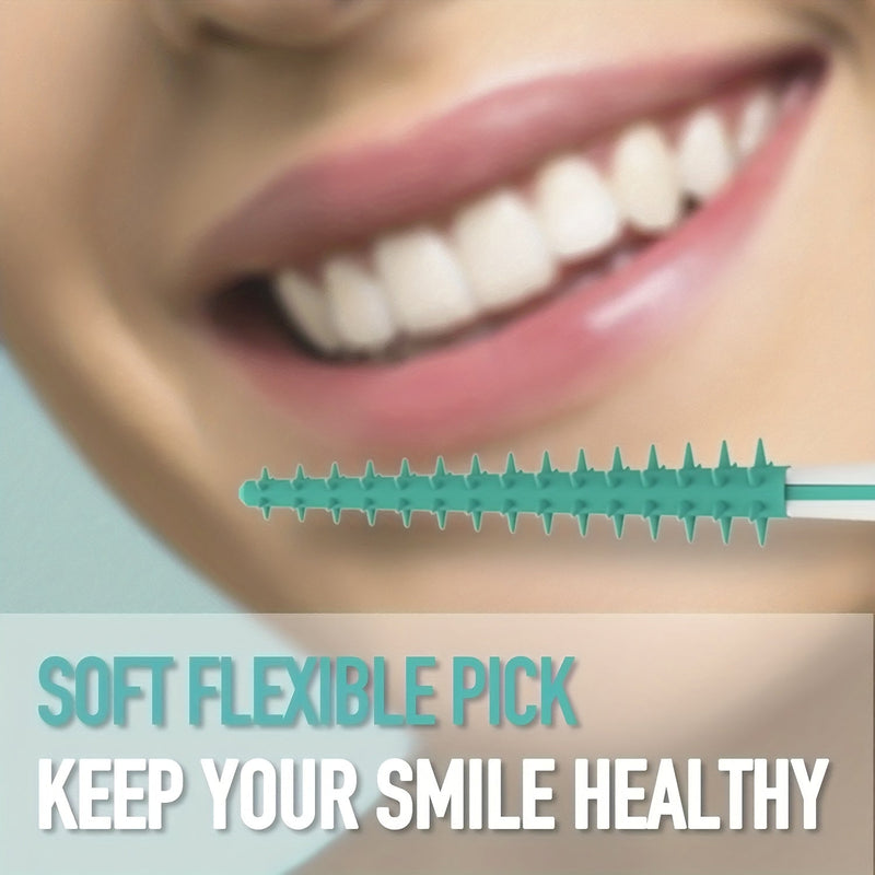Soft Interdental Toothpicks – Mint Fresh and Ergonomically Designed