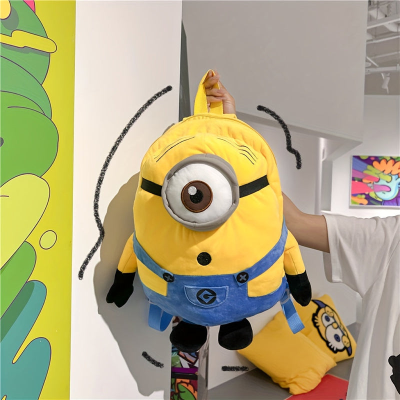 Plush Minion Backpack - For a Cute and Practical Look