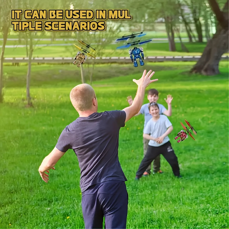 Transformable Mecha Fighter Helicopter – Easy Control & Smooth Flight
