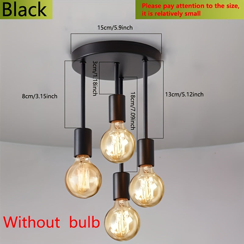 Satellite 4-Light Ceiling Lamp - For Playful and Modern Lighting