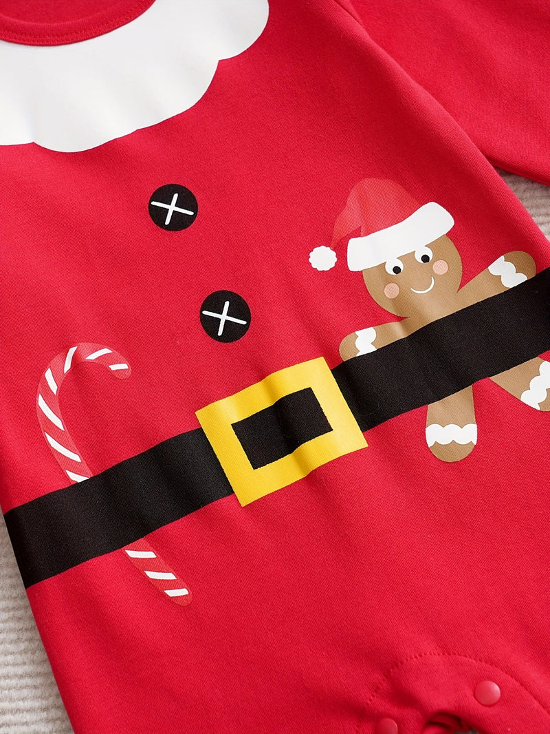 Elf Baby Romper - For Festive Warmth and Comfort