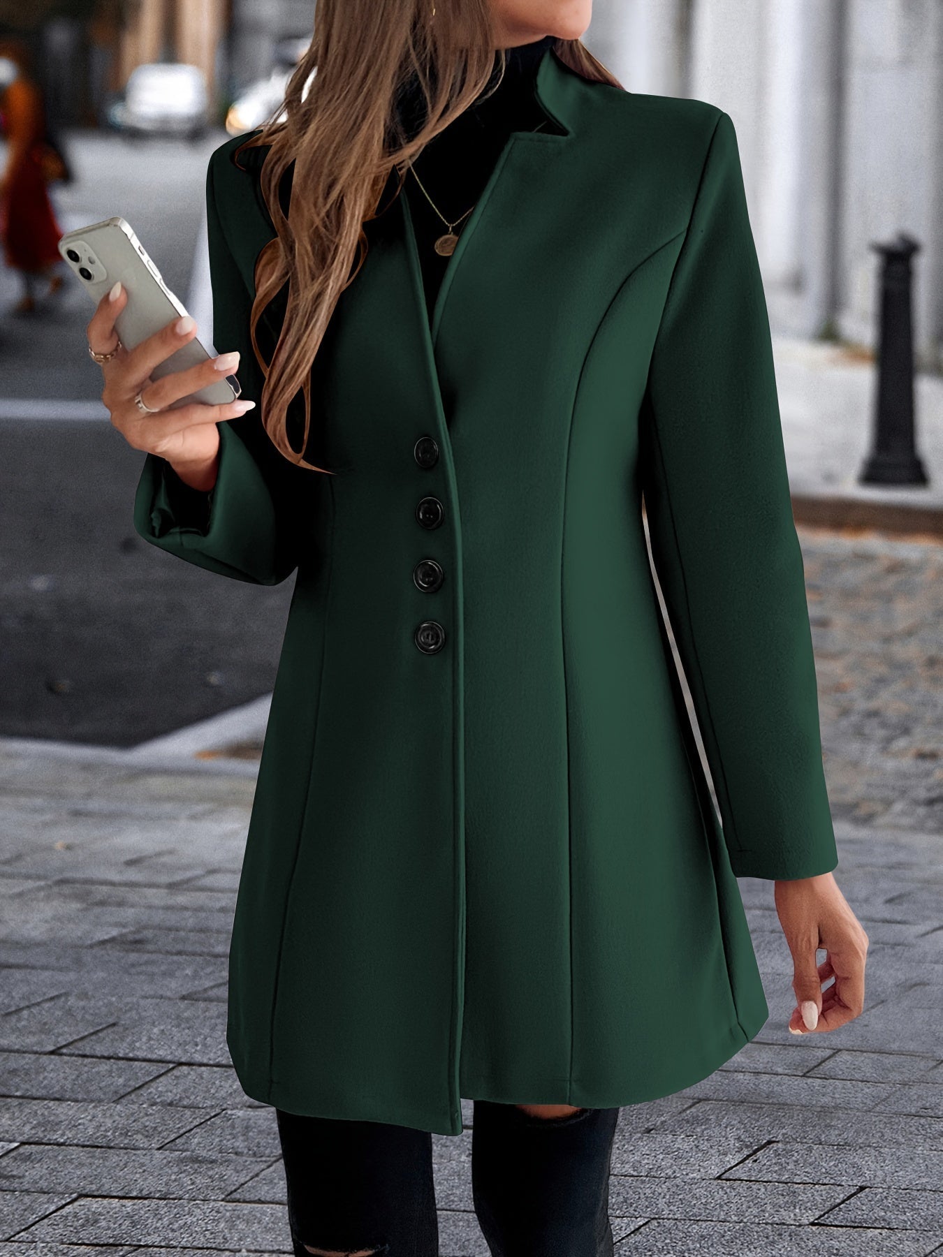 Sophie Elegant Overcoat - Stylish and Protective for Cold Days