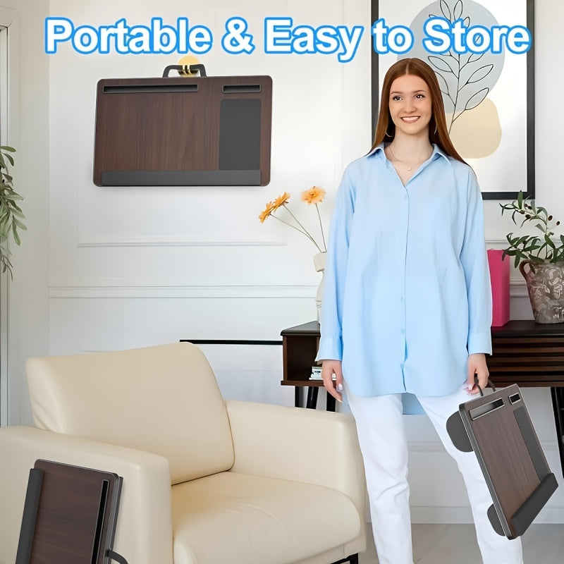 WorkEase Laptop Desk – Comfortable Working Wherever You Want