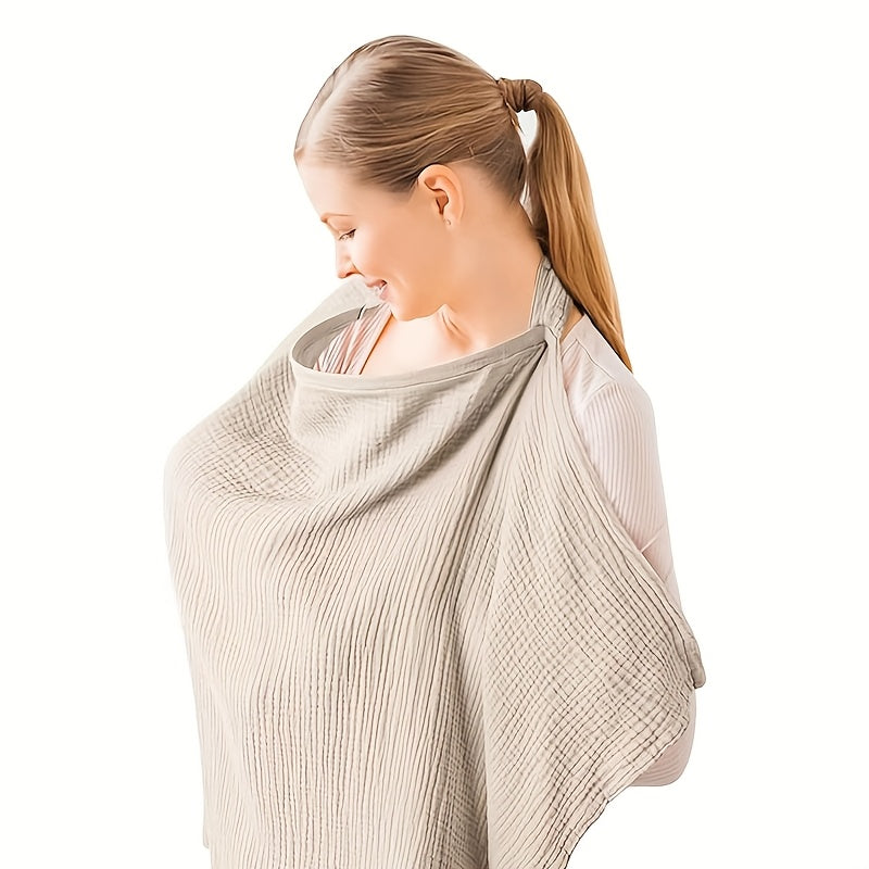 BreezeEase Outdoor Nursing Cover – Lightweight & Breathable