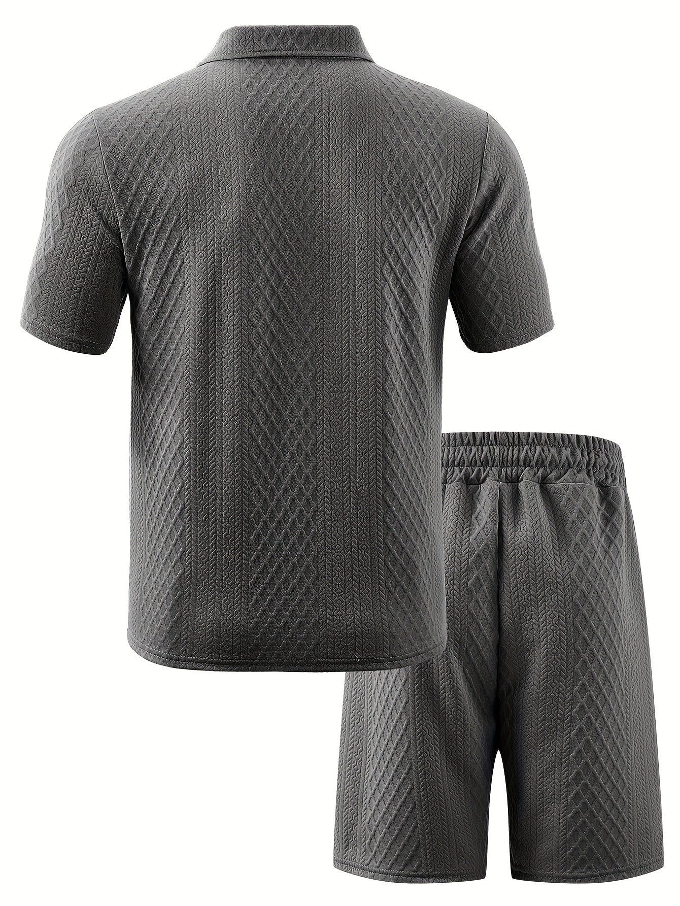 Stylish Jacquard Men's Set – Comfortable and Trendy
