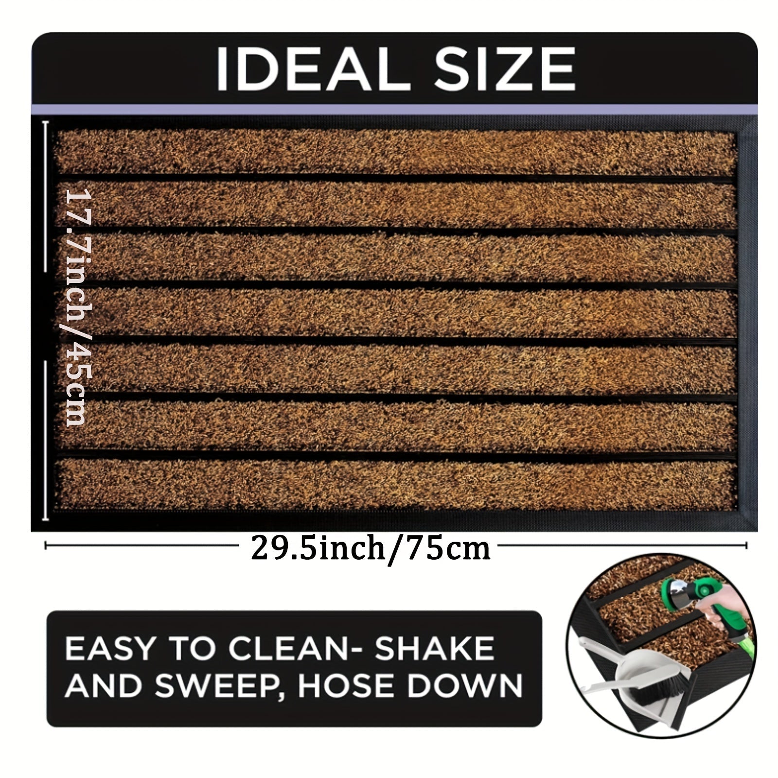 Ultra Durable Doormat – Absorbs Dirt and Protects Your Home