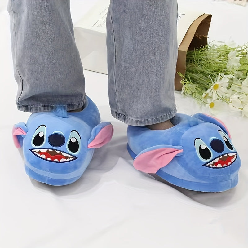 Stitch Plush Slippers - For Ultimate Comfort and Playful Moments