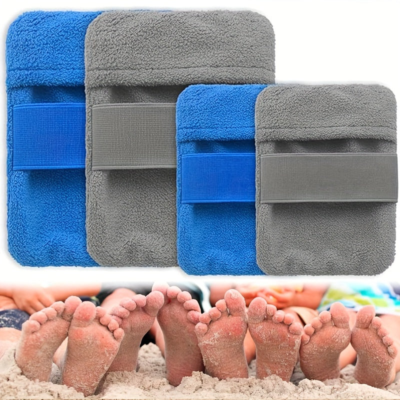Sand Removal Bag – Quick Sand Removal with Elastic Band for Beach and Vacations